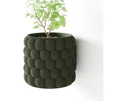 Fleuriek Hangpot Muur 12 cm Groen - Hangende Bloempot