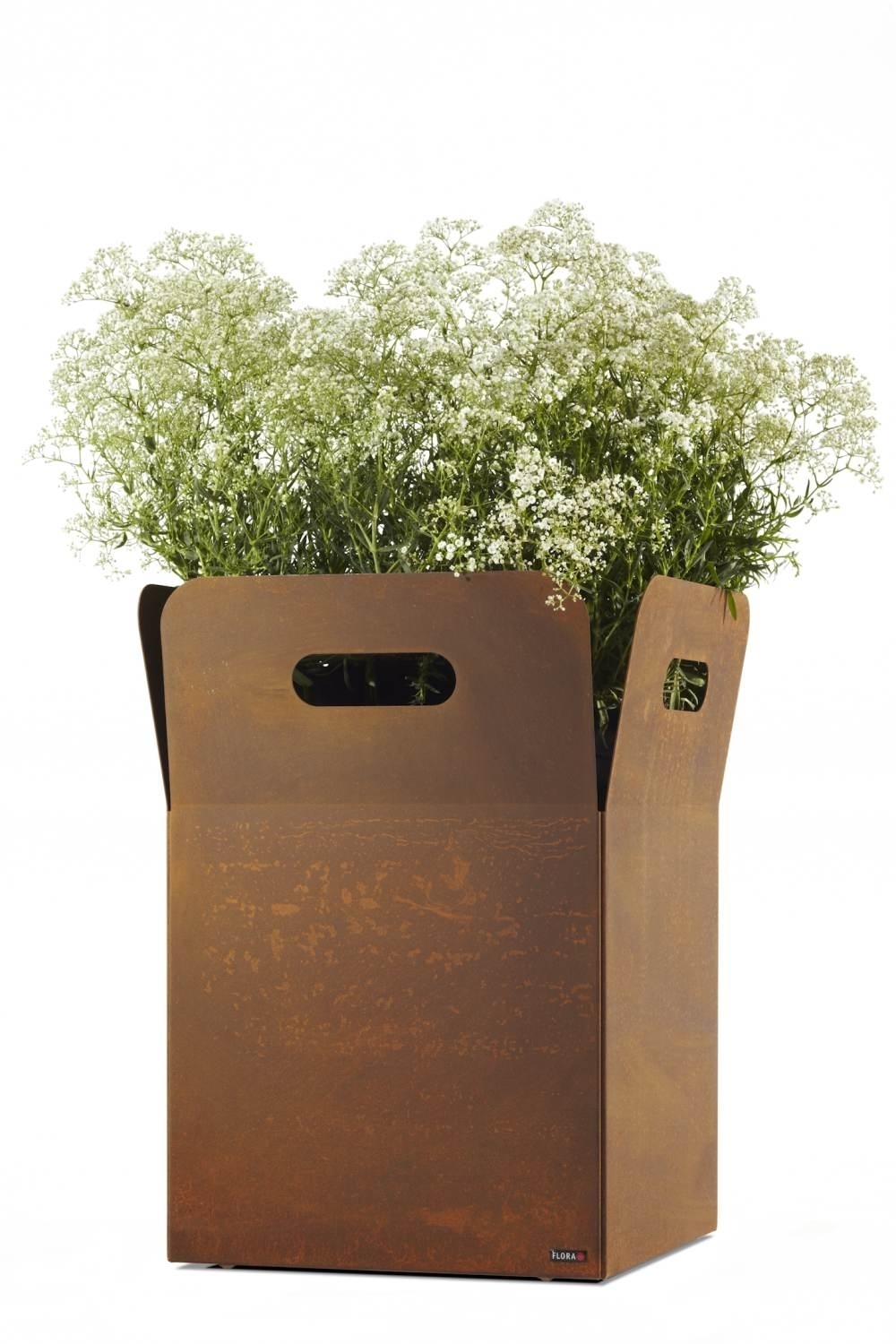 Flora Box Plantenbak Cortenstaal Buiten - Model 60