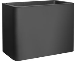 Florus Jive Plantenbak 80cm - 100% gerecycled Antraciet