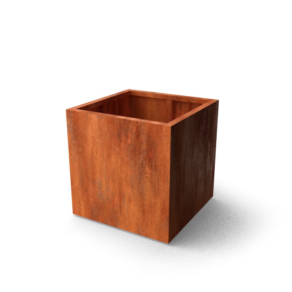 Geroba Quadra B6 plantenbak 80x80x80 cm Cortenstaal