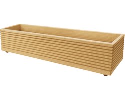 Handgemaakte houten plantenbak 50x17x17 cm – Balkon & Tuin