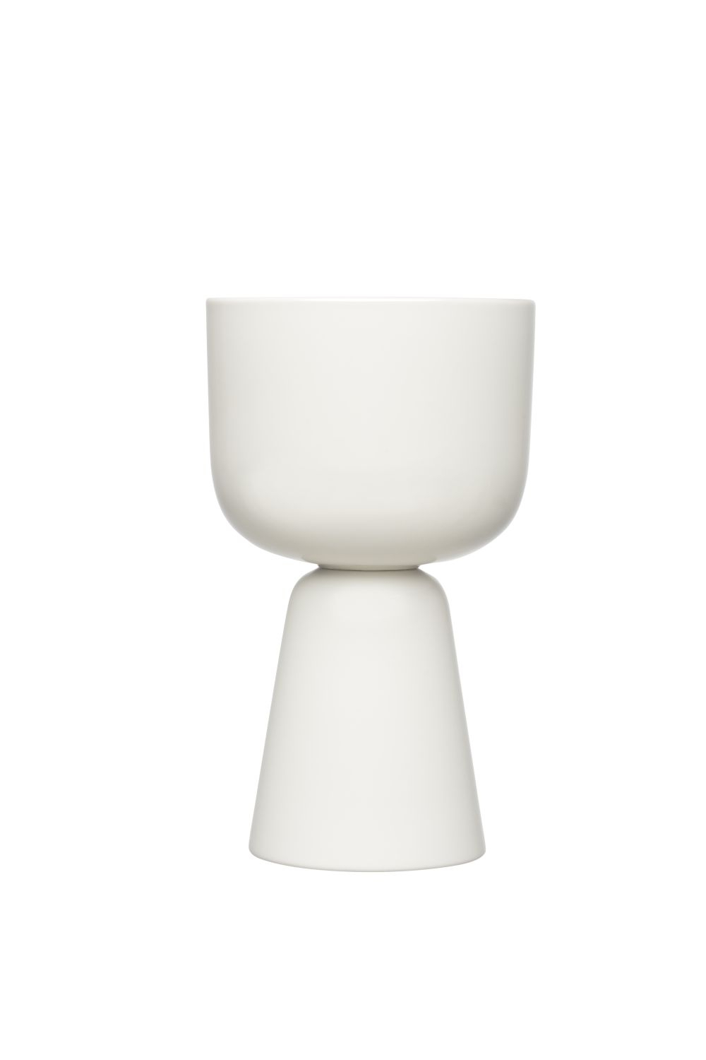 Iittala Nappula design bloempot wit 26x15,5 cm