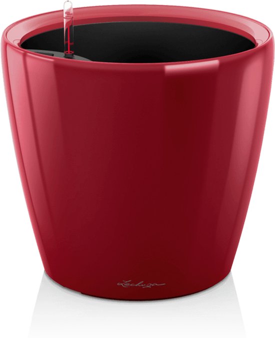 LECHUZA Classico LS 28 Zelfbewaterende Plantenbak Rood