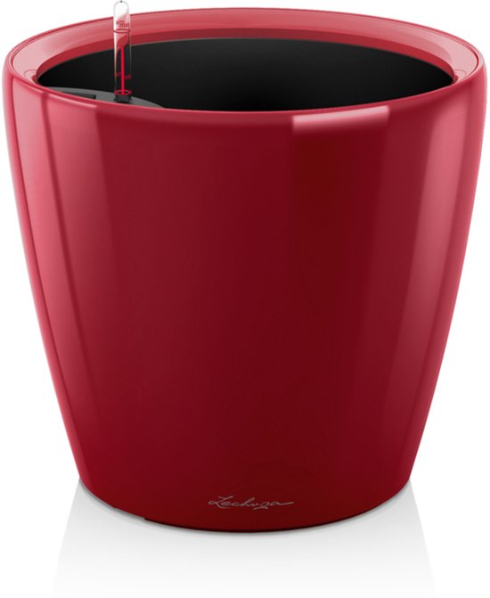 LECHUZA Classico LS 43 Zelfbewaterende plantenbak Rood