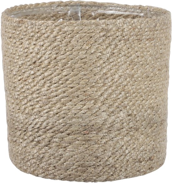 Mica Decorations Rotan Plantenpot Bruin Ø20xH20 cm