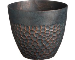 Mica Decorations Plantenpot Bravo Ø30 x H26 cm – Diepgroen