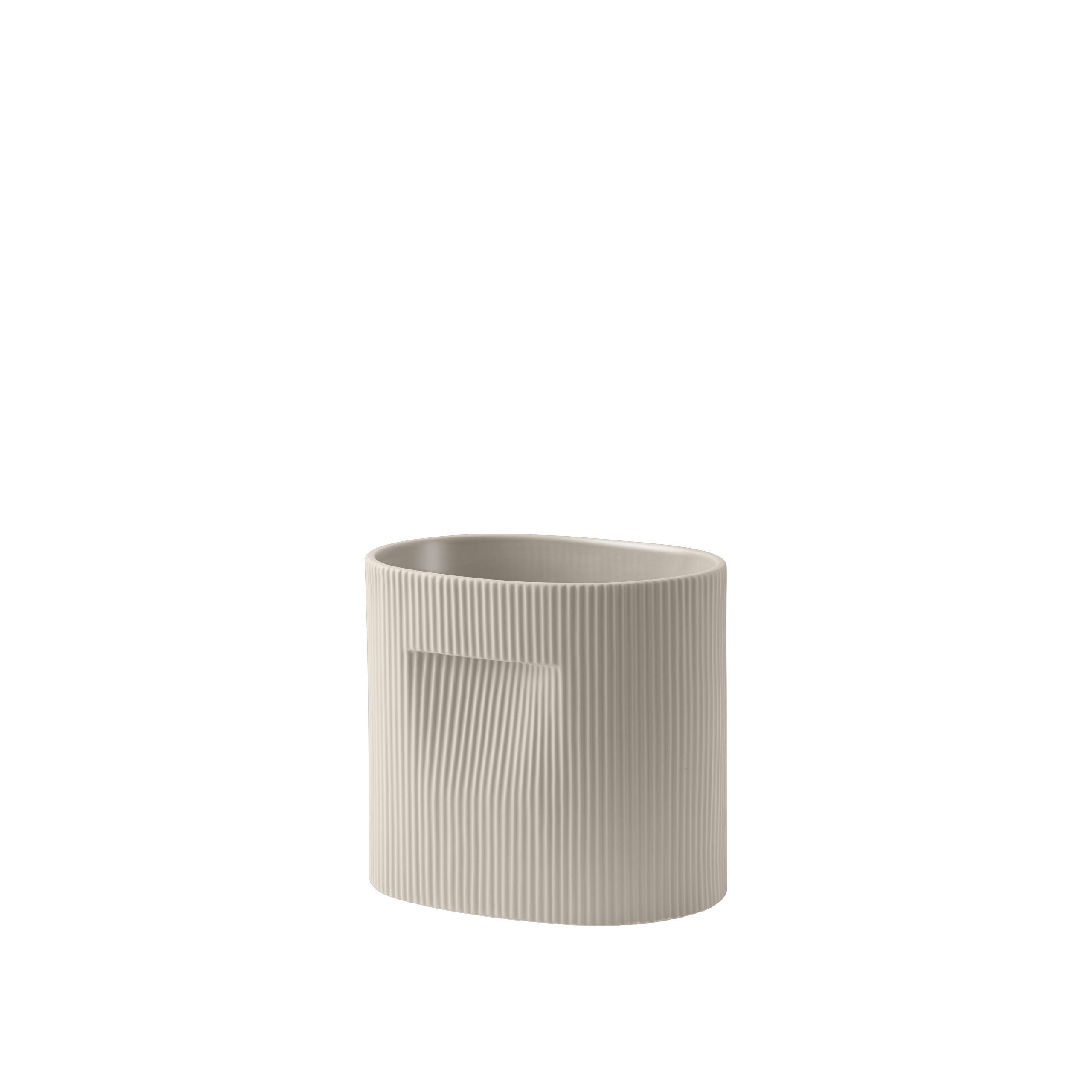 Muuto Ridge Designer Plantenbak 24 cm - Beige