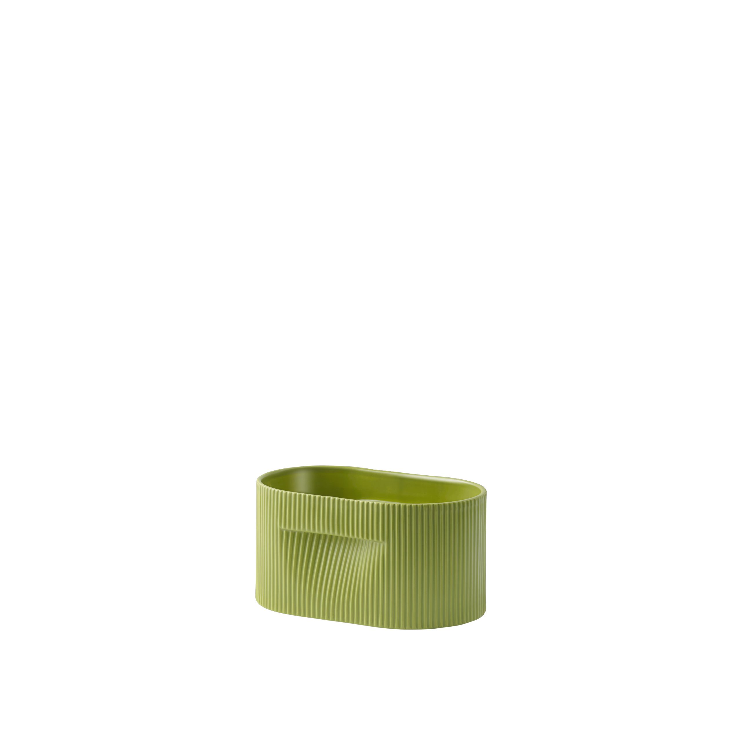 Muuto Ridge design plantenpot mosgroen 13 cm