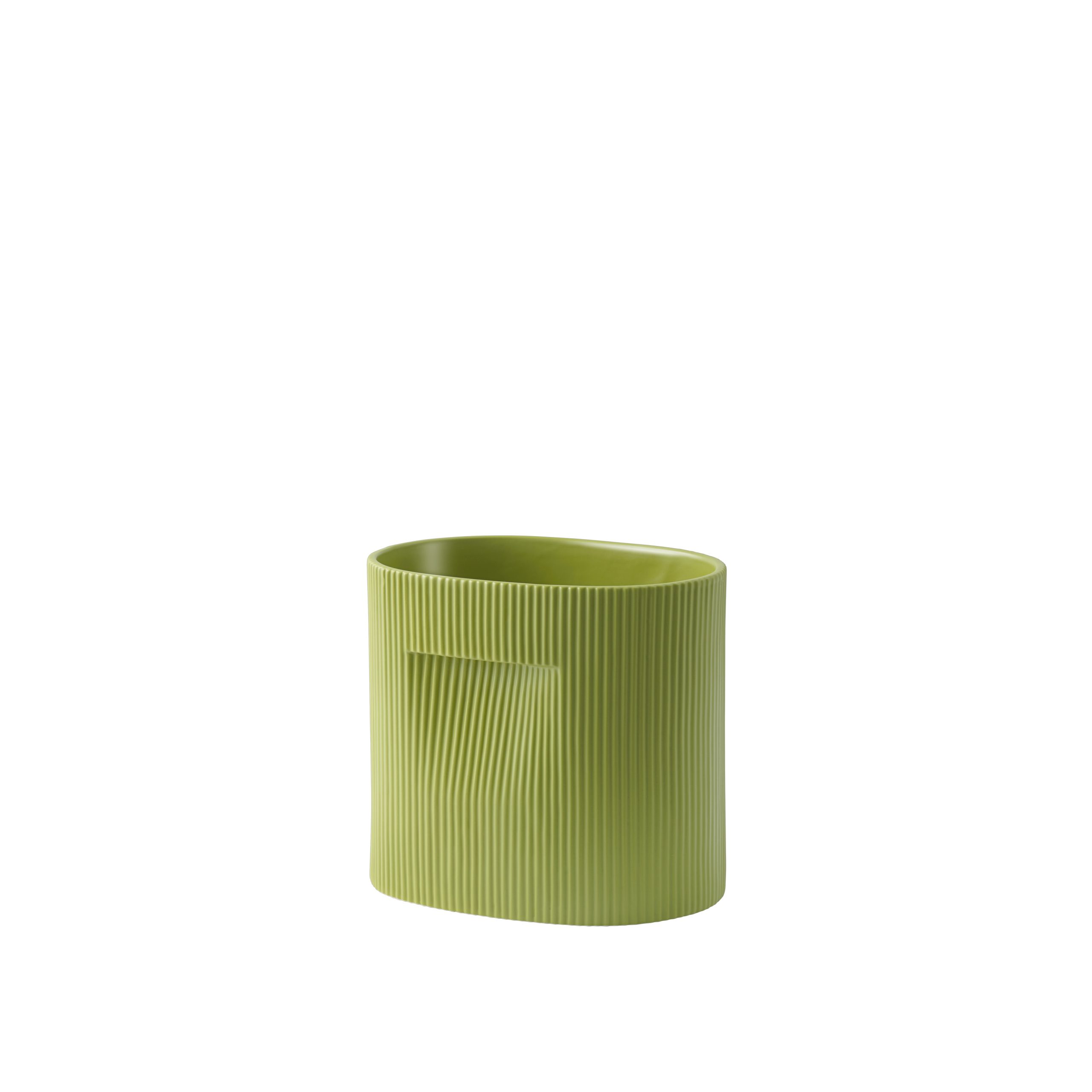 Muuto Ridge plantenbak 24 cm - mosgroen