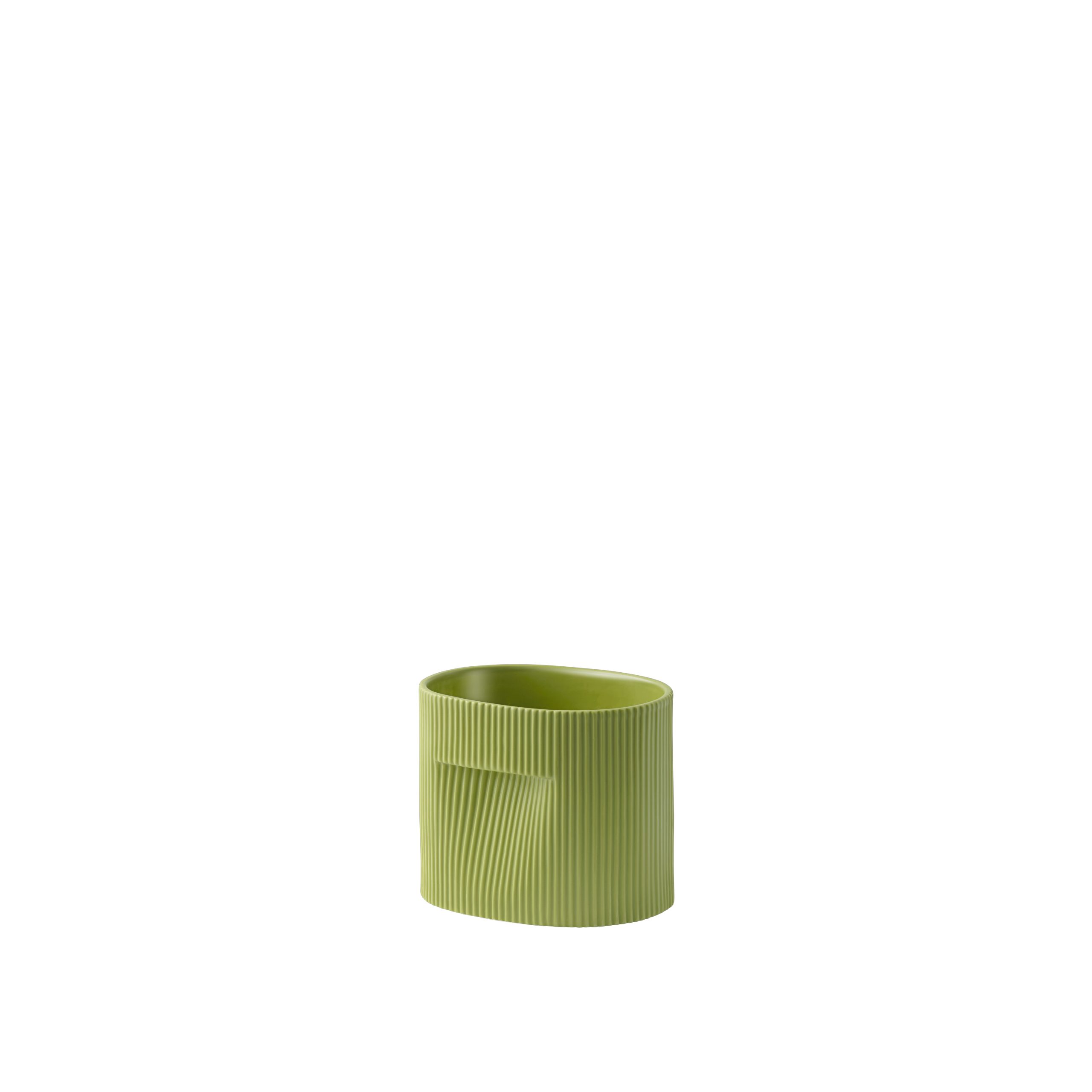 Muuto Ridge Plantenbak 15 cm - Mosgroen