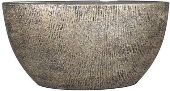 Plantenbak Mira 50x20x36 cm Industrieel Goud