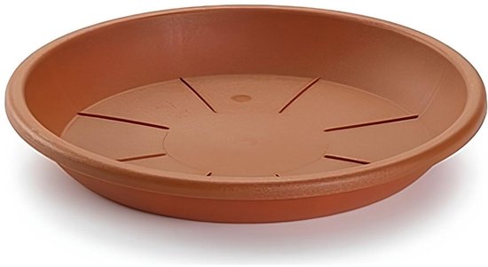 Plasticforte Onderzetter 28 cm Terracotta voor pot 35-40