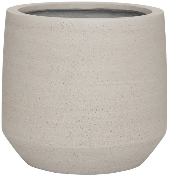 Plantenpot Harith S Ø31,5 x H28 cm Beige/Grey Binnen/Buiten