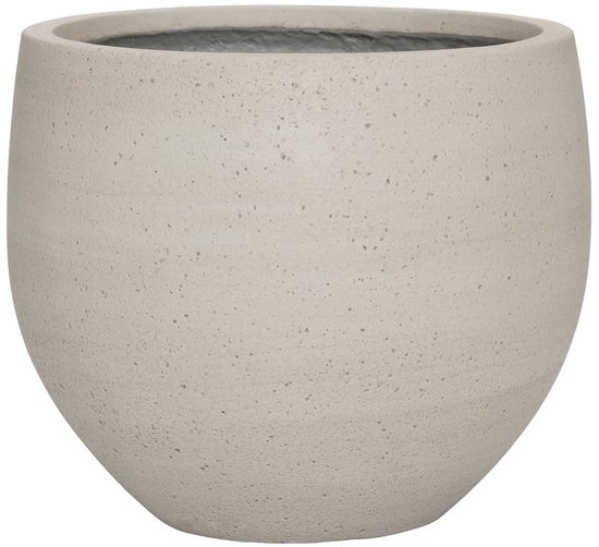 Mini Orb XL Keramische Plantenpot Ø40x34 cm - Beige/Grijs