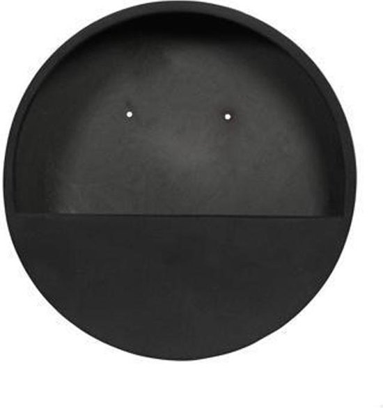 Hangende Plantenbak Wally Ø50 cm – Zwart