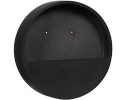Pottery Pots Wally Hangende plantenbak S Ø40 cm - Zwart