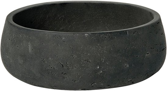 Pottery Pots Eileen plantenbak Ø24×H9 cm zwart gewassen