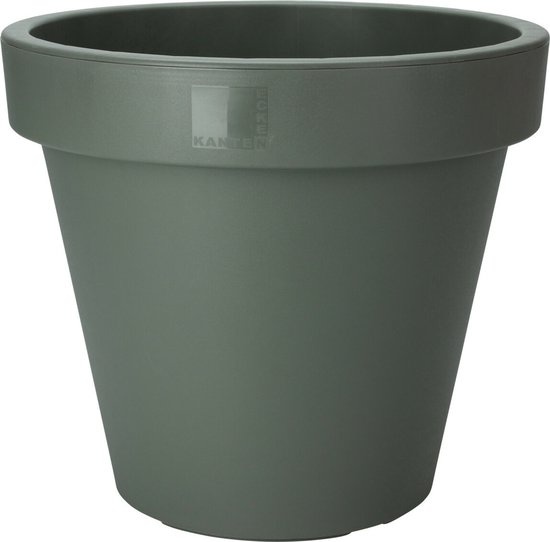 Pro Garden Bloempot Donkergroen Ø40 cm - Kunststof