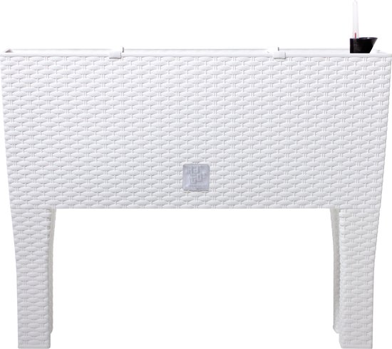 Prosperplast Rato plantenbak met irrigatie wit 60x25x46 cm
