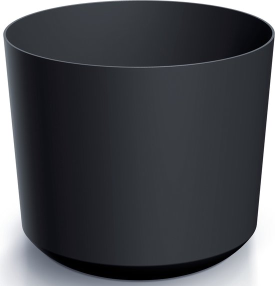 Prosperplast Babylon plantenpot kunststof 20x20 cm antraciet