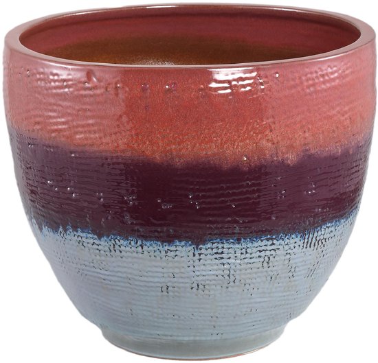 Bloempot Elana Paars - PTMD 50,5×50,5×44 cm