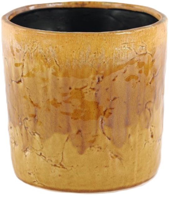 Gele Bloempot Rasteli Honey Ø26,5 x H25,5 cm