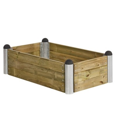 Geïmpregneerde Houten Moestuinbak 80x140 cm