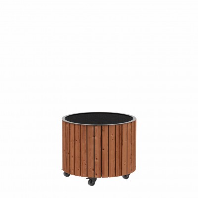 Duurzame Ronde Plantenbak Ø55/45 cm - ThermoWood®
