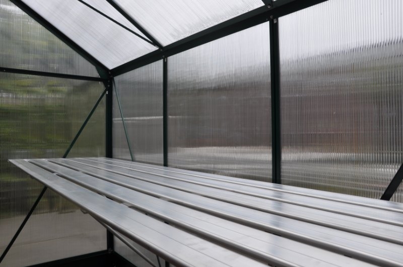 Royal Well Alu Grower kweektafel 150x62,5 cm aluminiumgrijs