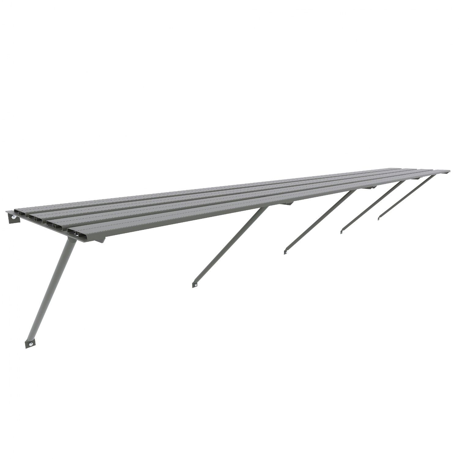 Kweektafel voor tuinkas Kate 2 - Royal Well, groengrijs