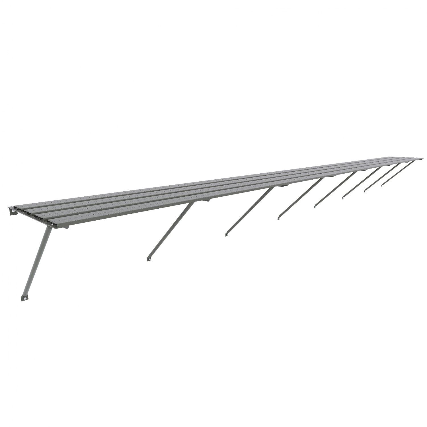 Royal Well kweektafel voor tuinkas Kate 5, groengrijs