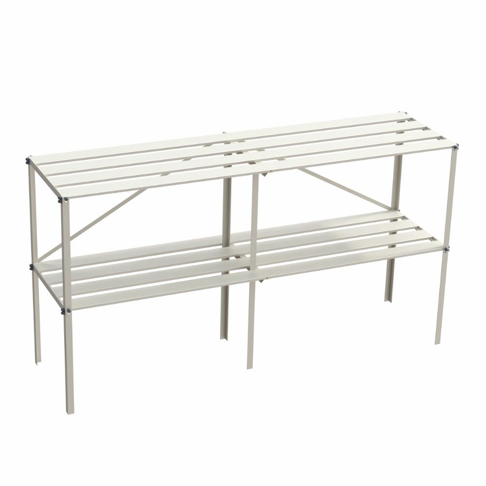 Kweektafel Royal Well vrijstaand 165x45x90 cm Wit