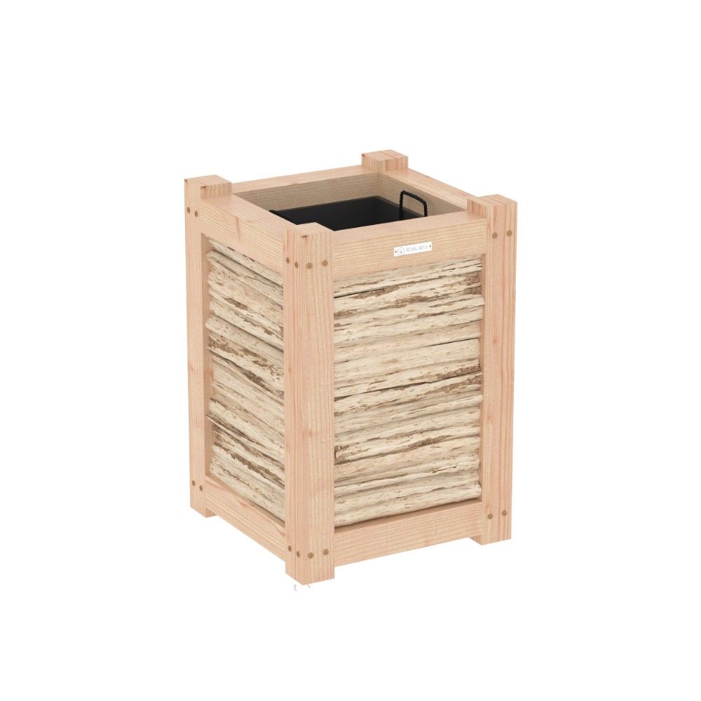 Houten plantenbak Royal Well Max 60x40x40 cm