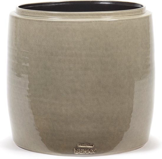 Bloempot Grijs 30 cm - Serax Glazed Shades