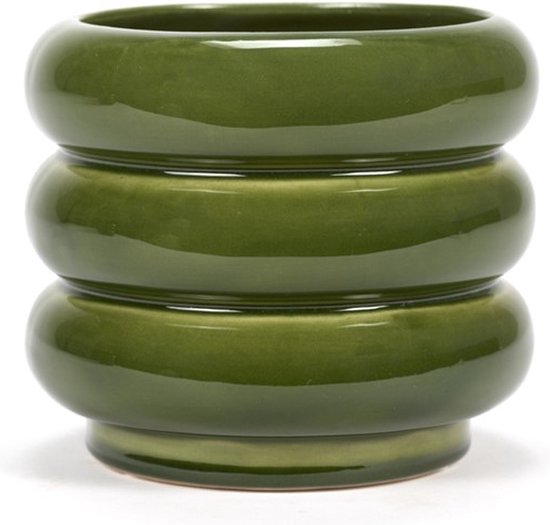 Serax Bloempot Groen 12,5 x 11,5 cm - Kleine Sierpot