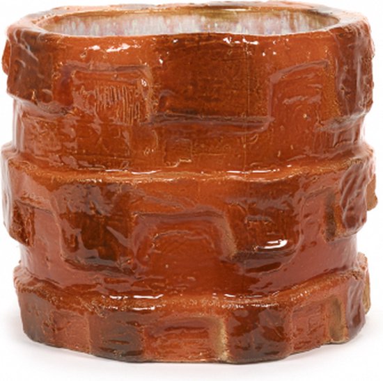 Serax Bella Silva Look At Me Oranje Bloempot 33×27,5 cm
