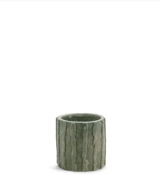 Serax Ribbel Bloempot Donkergroen 20x20 cm