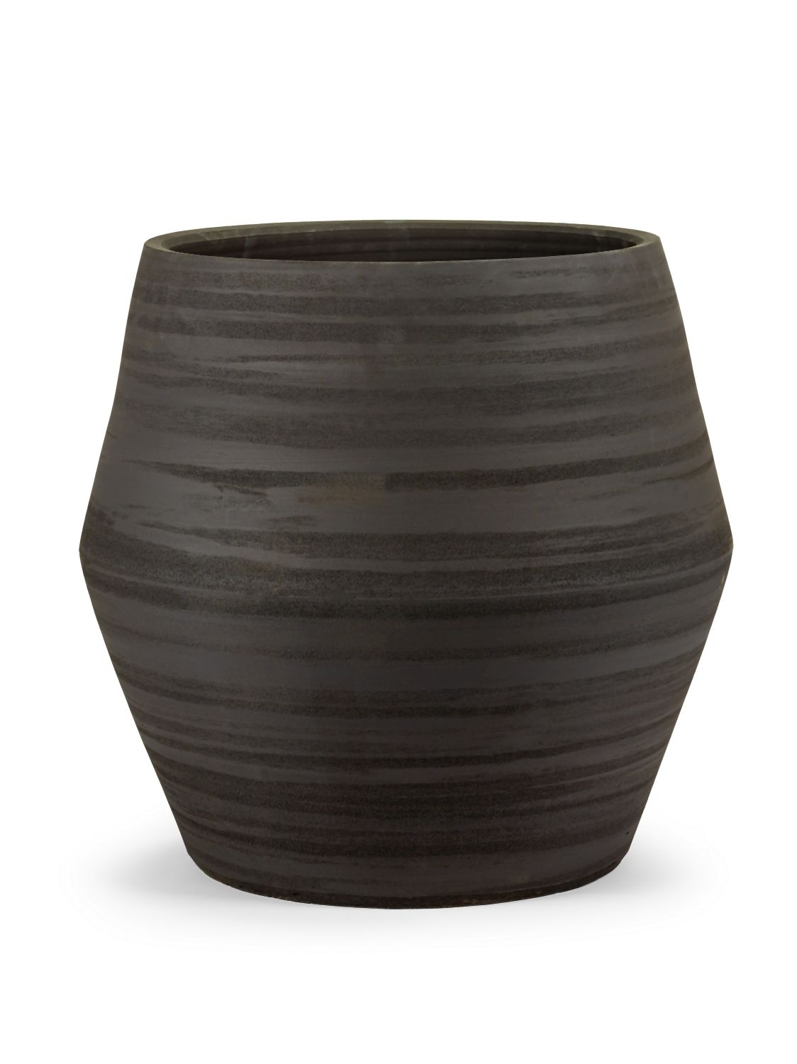 Serax Construct Bloempot Zwart L - Grote Designpot