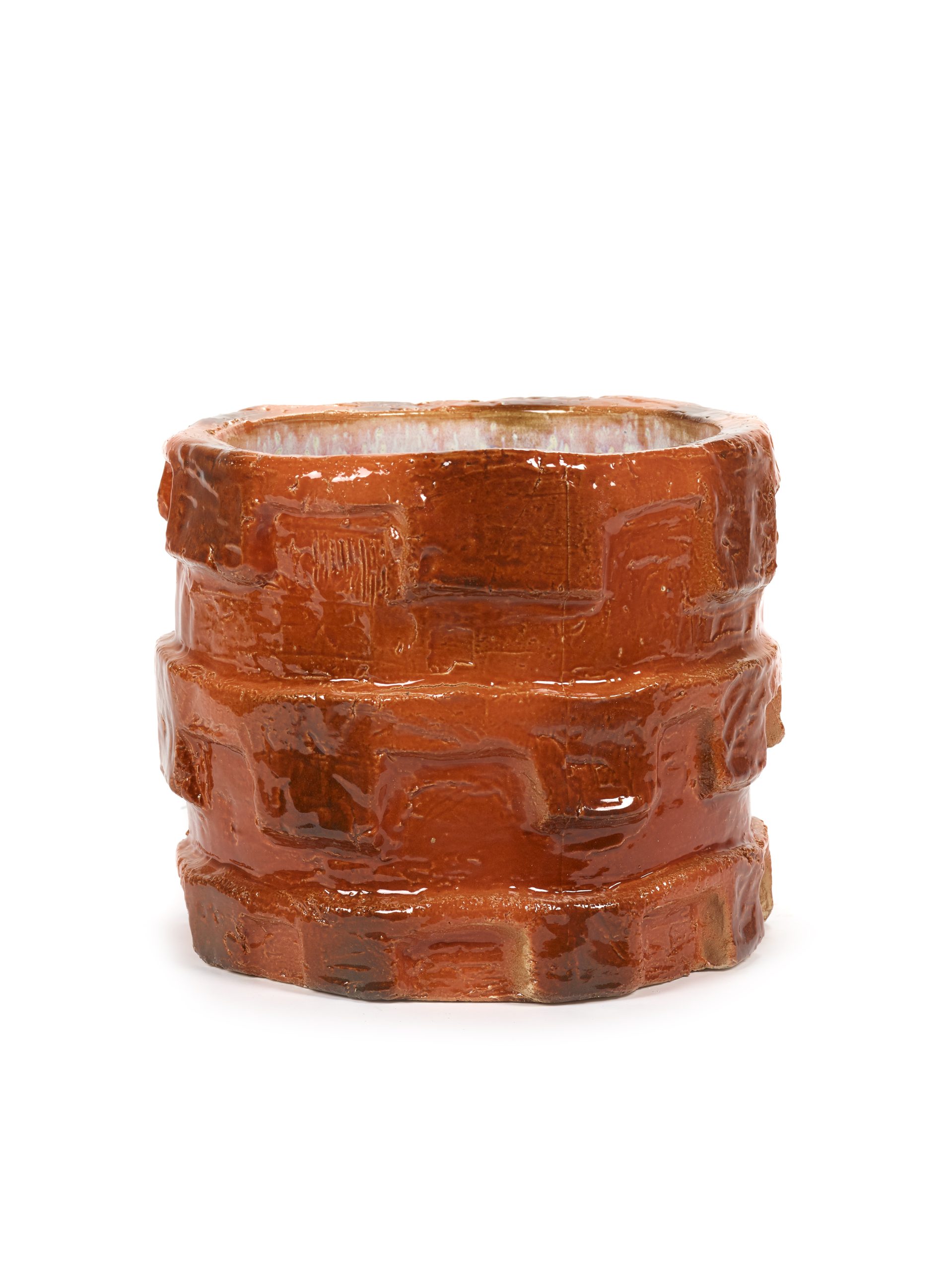 Serax Look at Me decoratieve bloempot - oranje