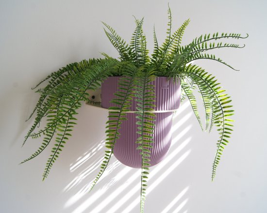 STERKSTAEL Eco Pot Flora M - Wandbloempot 15 cm Lavendel