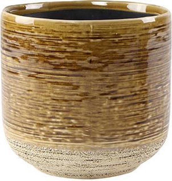 Ter Steege Gele Bloempot 13x13 cm