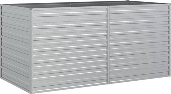 Gegalvaniseerde verhoogde plantenbak 160x80x77 cm