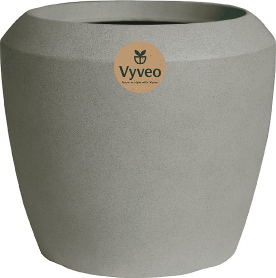 Vyveo Liora 56x48 cm Bloempot Grijs - Vorstbestendig
