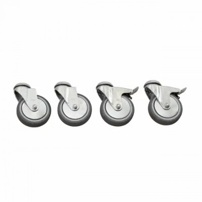 Mobiele zwenkwielen voor Cubic plantenbak – set van 4