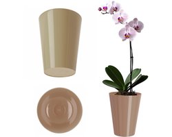 KADAX Beige Orchideeënpot — Voor Elke Ruimte